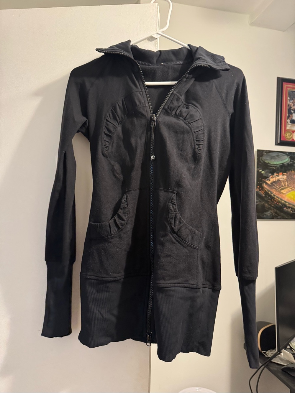 Lululemon black Zip-Up Hoodie Jacket
